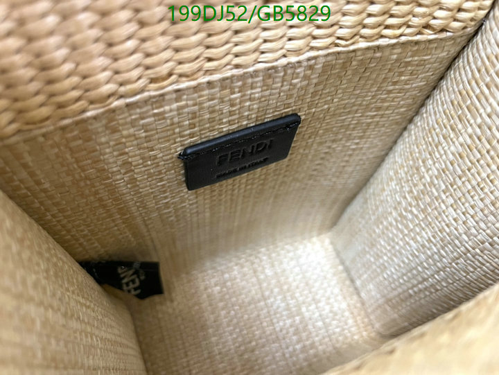 Fendi Bag-(Mirror)-Handbag- Code: GB5829 $: 199USD