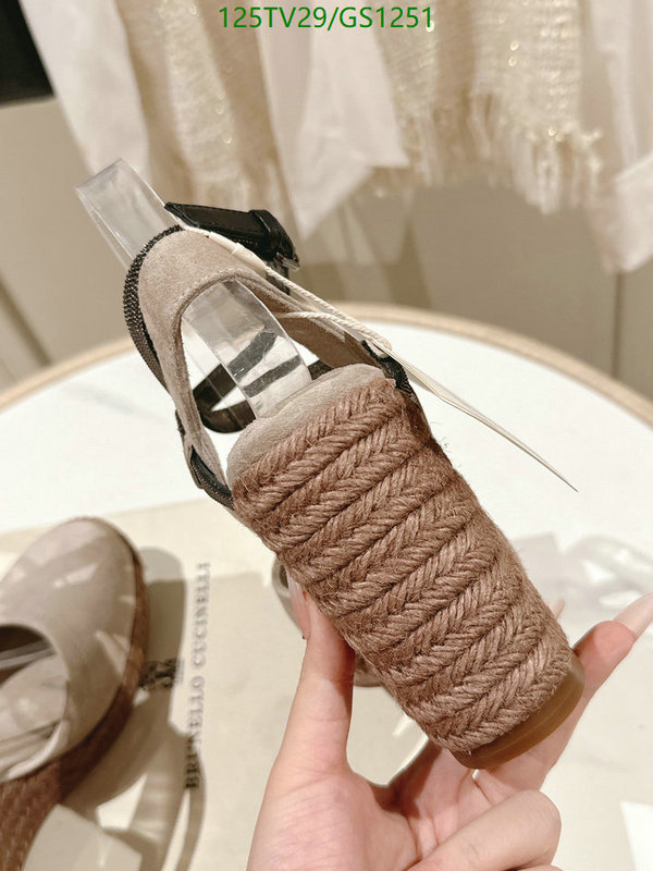 Women Shoes-Brunello Cucinelli Code: GS1251 $: 125USD