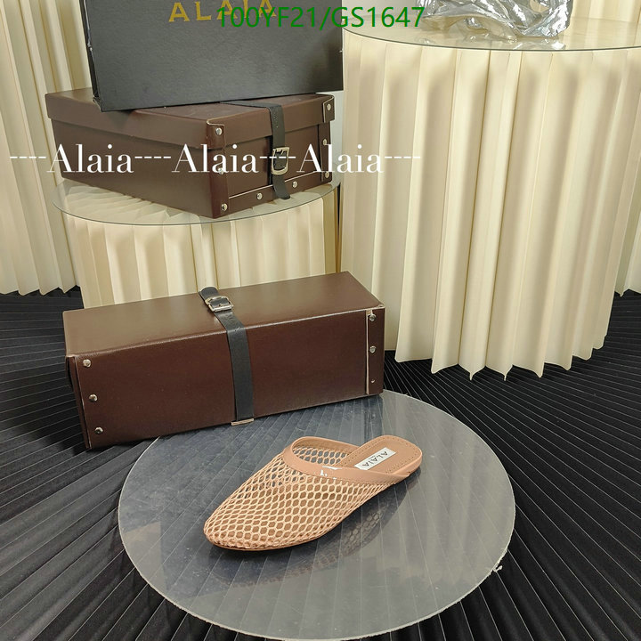 Women Shoes-ALAIA Code: GC1647 $: 100USD
