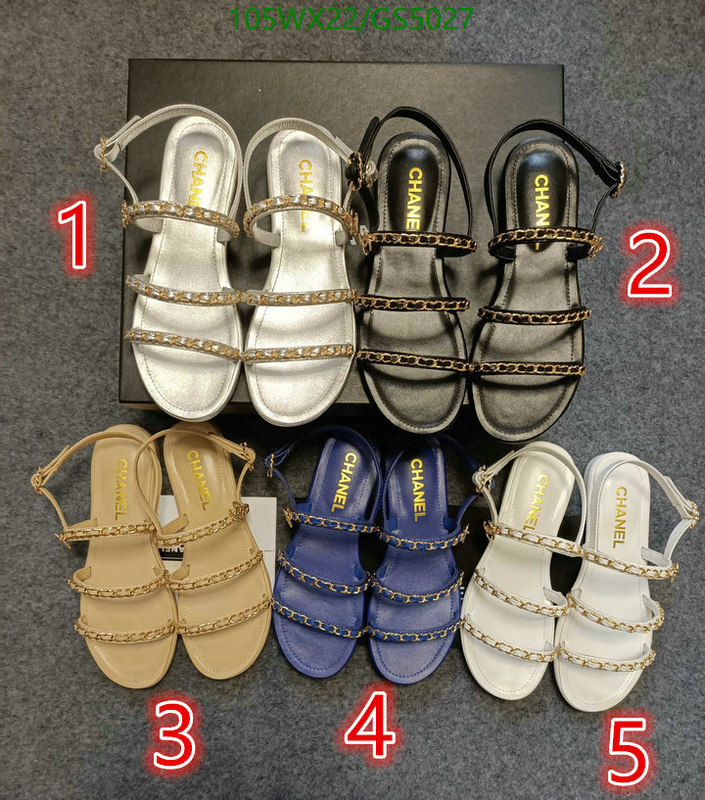 Women Shoes-Chanel Code: GS5027 $: 105USD