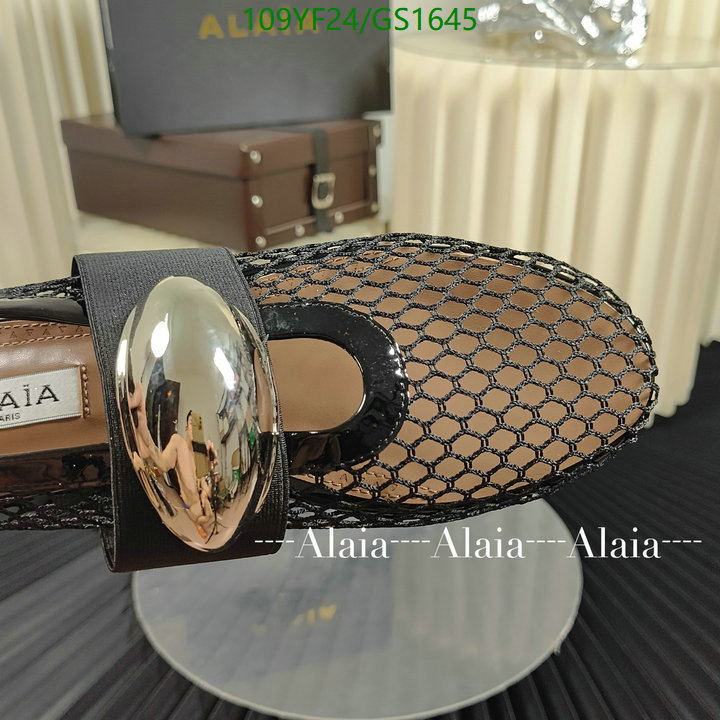 Women Shoes-ALAIA Code: GC1645 $: 109USD