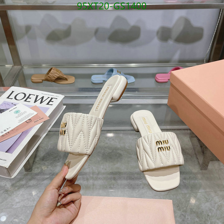 Women Shoes-Miu Miu Code: GS1400 $: 95USD