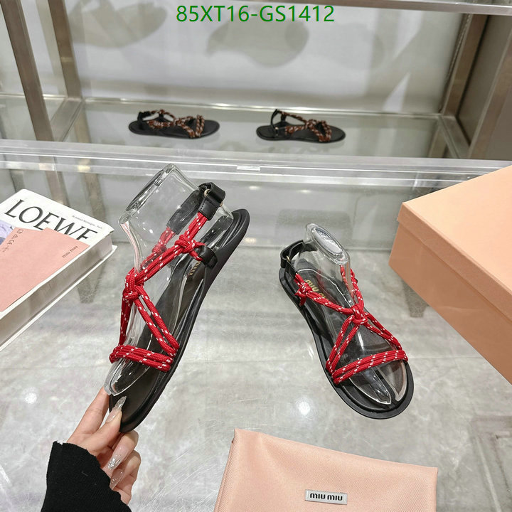 Women Shoes-Miu Miu Code: GS1412 $: 85USD