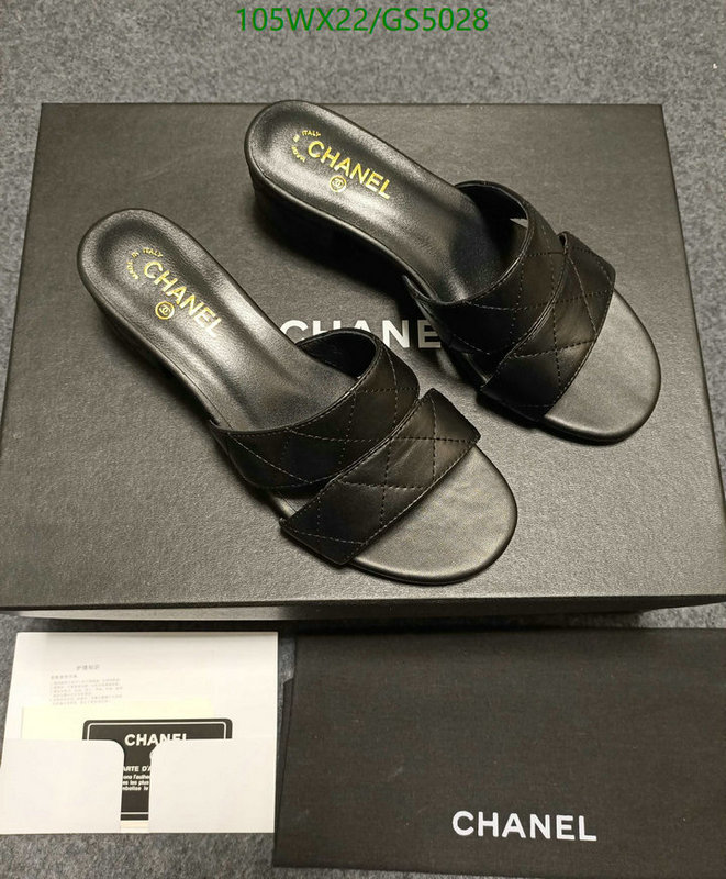 Women Shoes-Chanel Code: GS5028 $: 105USD
