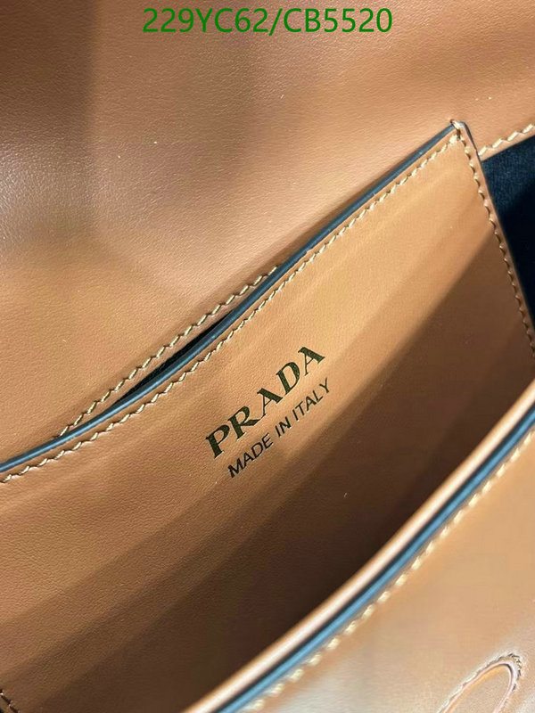 Prada Bag-(Mirror)-Handbag- Code: CB5520 $: 229USD