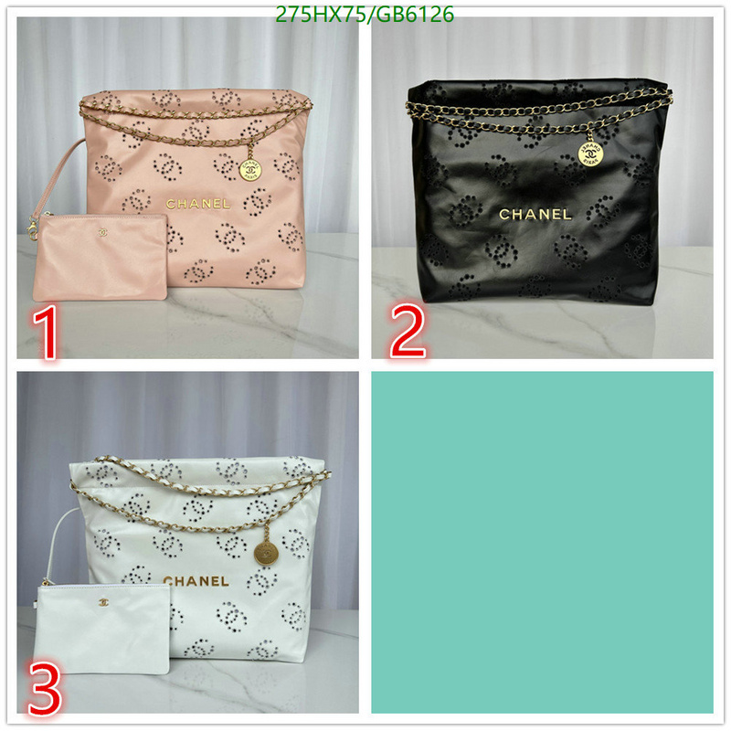 Chanel Bag-(Mirror)-Handbag- Code: GB6126