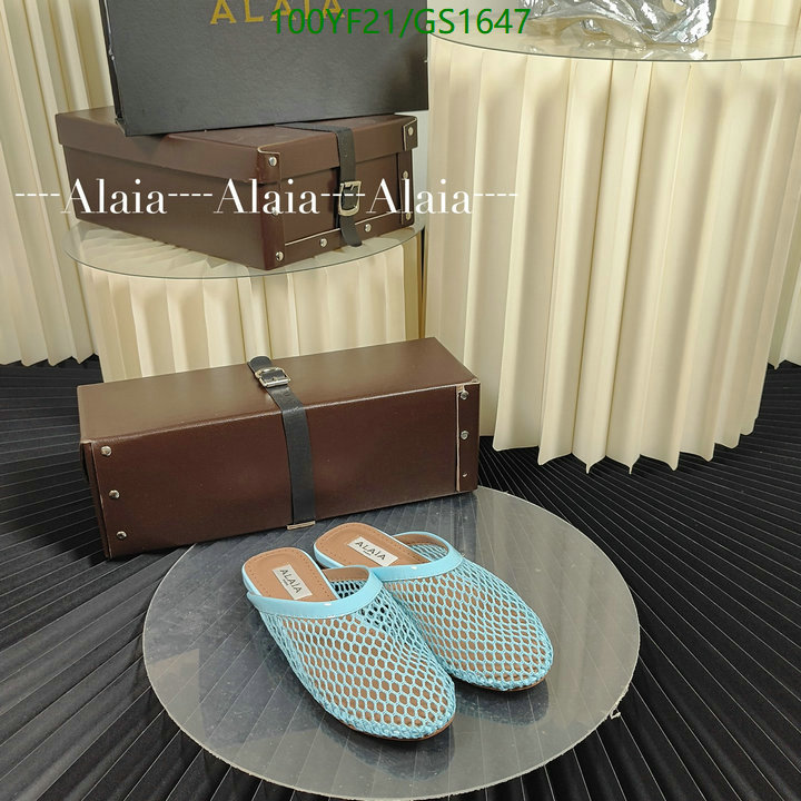 Women Shoes-ALAIA Code: GC1647 $: 100USD