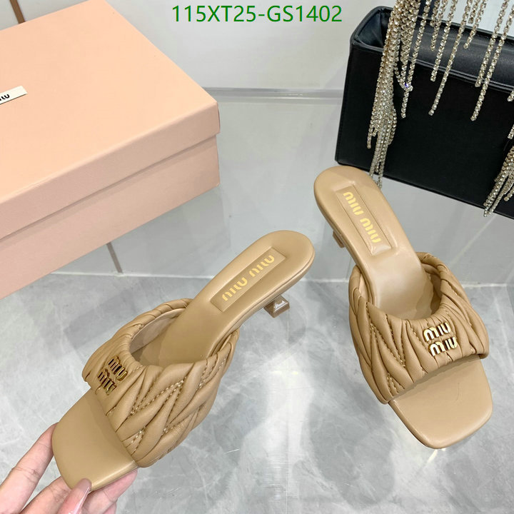 Women Shoes-Miu Miu Code: GS1402 $: 115USD