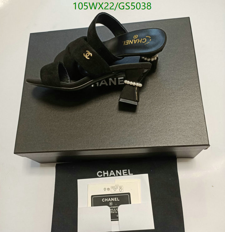 Women Shoes-Chanel Code: GS5038 $: 105USD