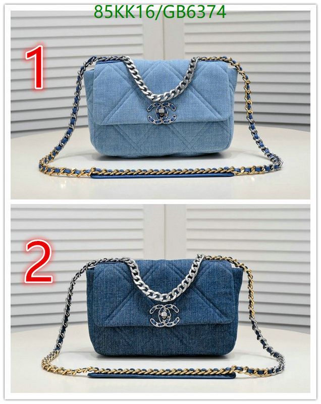 Chanel Bag-(Mirror)-Crossbody- Code: GB6374 $: 85USD