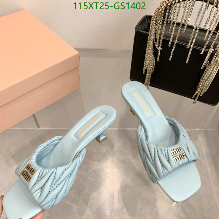 Women Shoes-Miu Miu Code: GS1402 $: 115USD