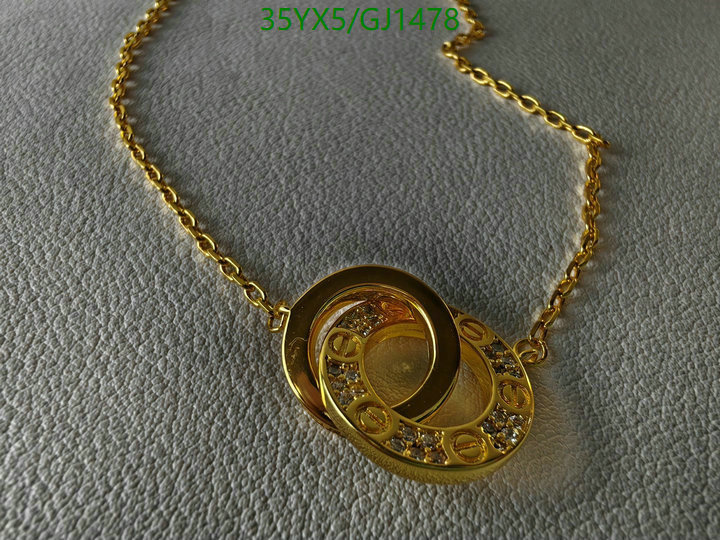 Jewelry-Cartier Code: GJ1478 $: 35USD