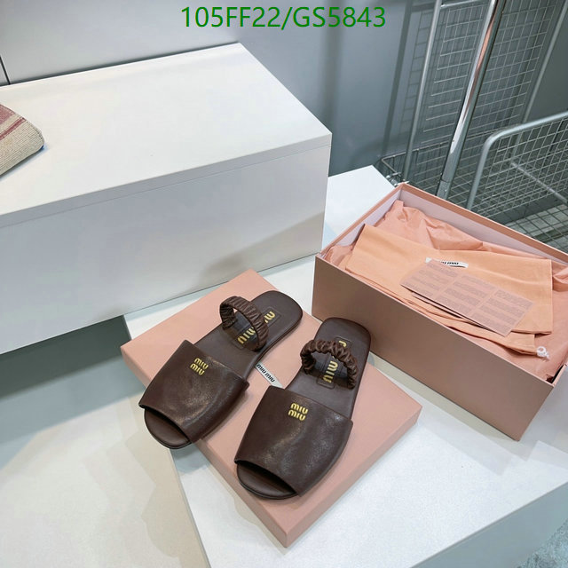 Women Shoes-Miu Miu Code: GS5843 $: 105USD