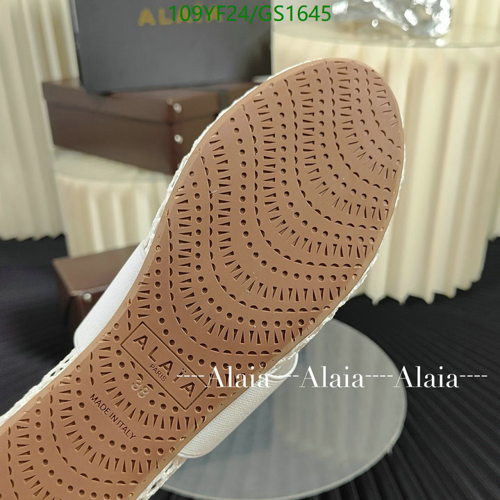 Women Shoes-ALAIA Code: GC1645 $: 109USD
