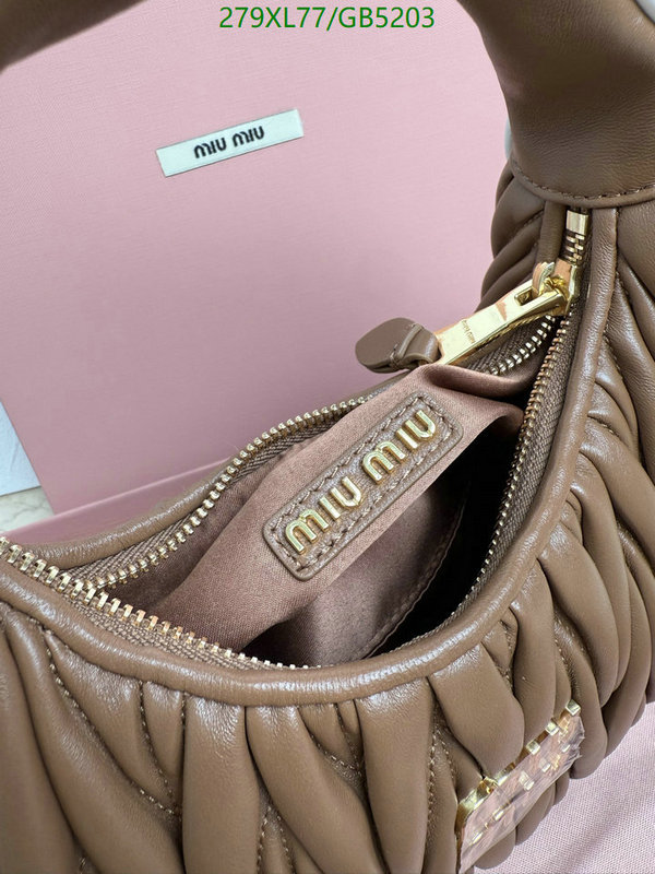 Miu Miu Bag-(Mirror)-Crossbody- Code: GB5203 $: 279USD