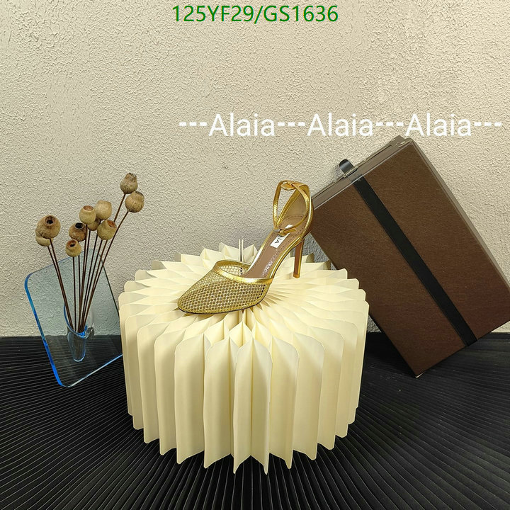 Women Shoes-ALAIA Code: GC1636 $: 125USD