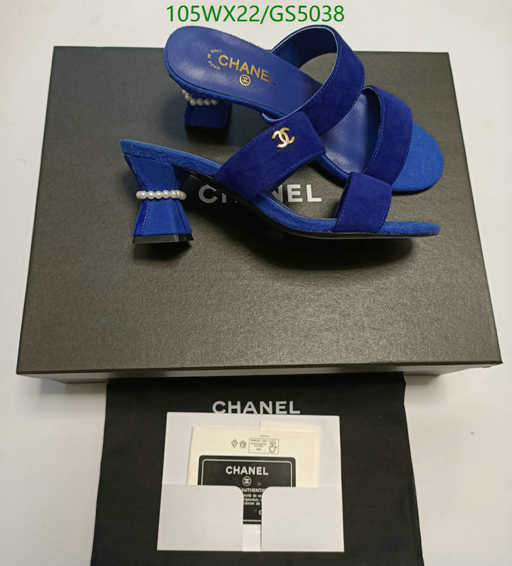 Women Shoes-Chanel Code: GS5038 $: 105USD