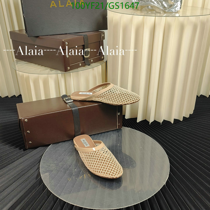 Women Shoes-ALAIA Code: GC1647 $: 100USD