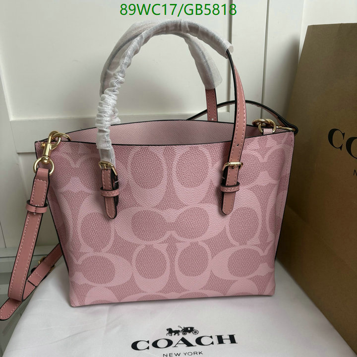 Coach Bag-(4A)-Handbag- Code: GB5818 $: 89USD