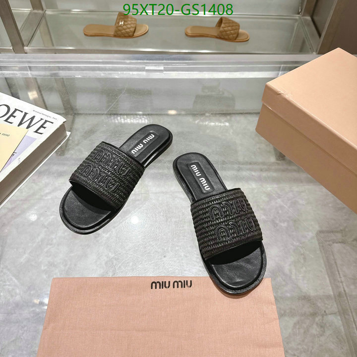 Women Shoes-Miu Miu Code: GS1408 $: 95USD