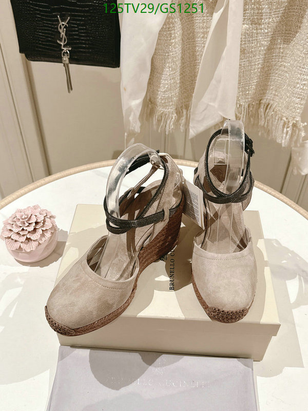Women Shoes-Brunello Cucinelli Code: GS1251 $: 125USD
