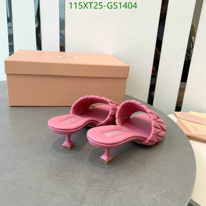 Women Shoes-Miu Miu Code: GS1404 $: 115USD