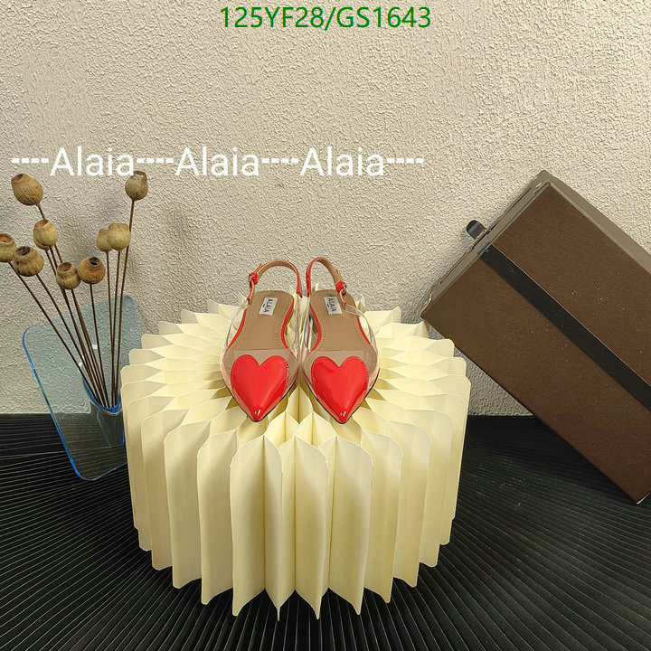 Women Shoes-ALAIA Code: GS1643 $: 125USD