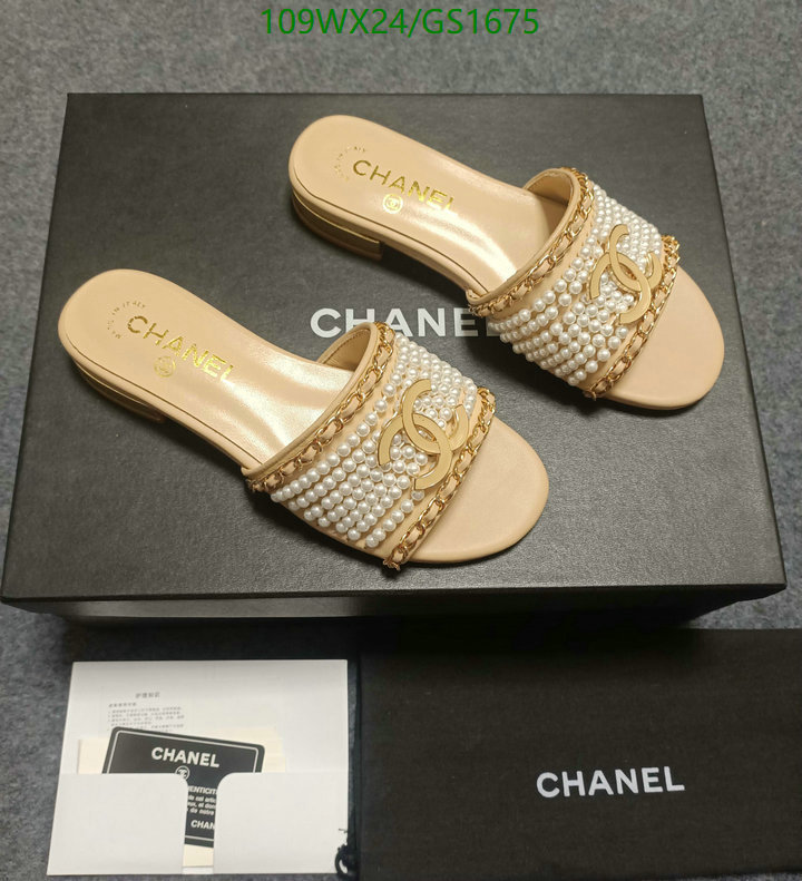 Women Shoes-Chanel Code: GS1675 $: 109USD