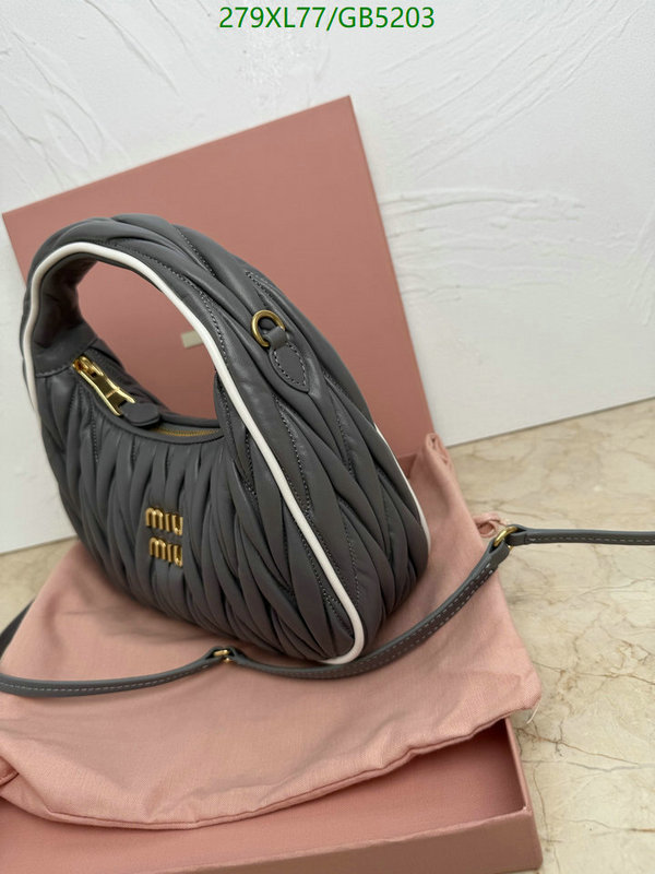 Miu Miu Bag-(Mirror)-Crossbody- Code: GB5203 $: 279USD