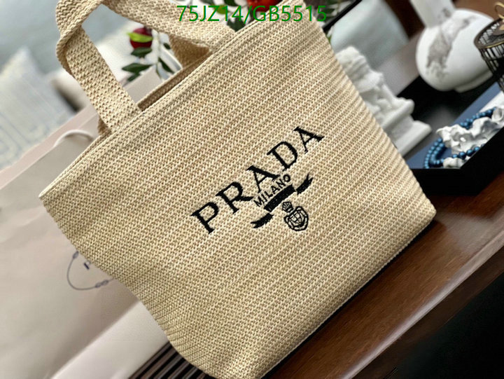 Prada Bag-(4A)-Handbag- Code: GB5515 $: 75USD