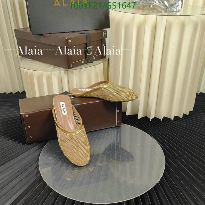 Women Shoes-ALAIA Code: GC1647 $: 100USD