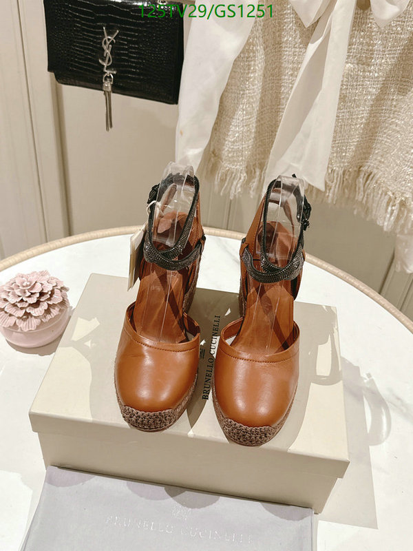 Women Shoes-Brunello Cucinelli Code: GS1251 $: 125USD