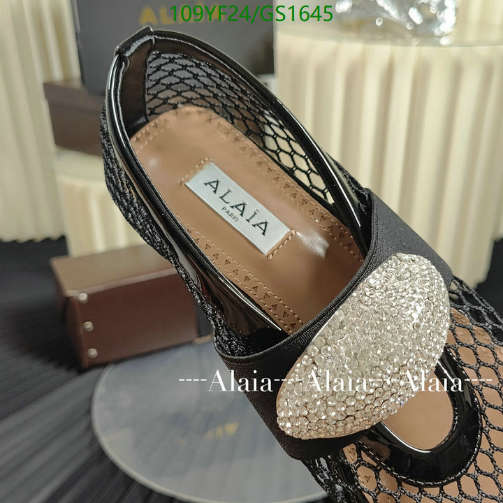 Women Shoes-ALAIA Code: GC1645 $: 109USD