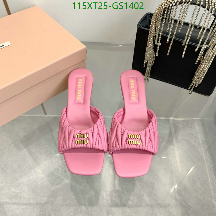 Women Shoes-Miu Miu Code: GS1402 $: 115USD