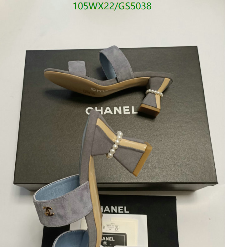 Women Shoes-Chanel Code: GS5038 $: 105USD