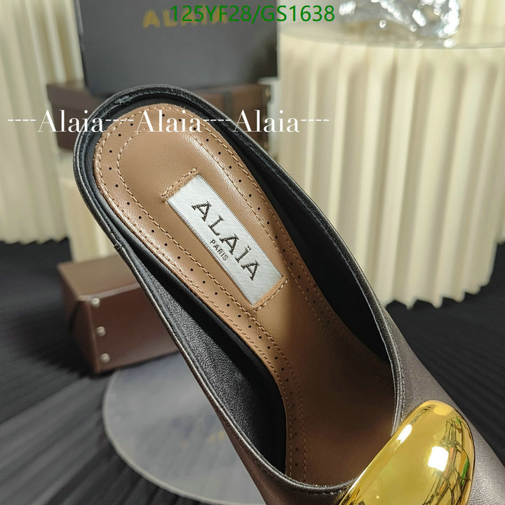 Women Shoes-ALAIA Code: GS1638 $: 125USD
