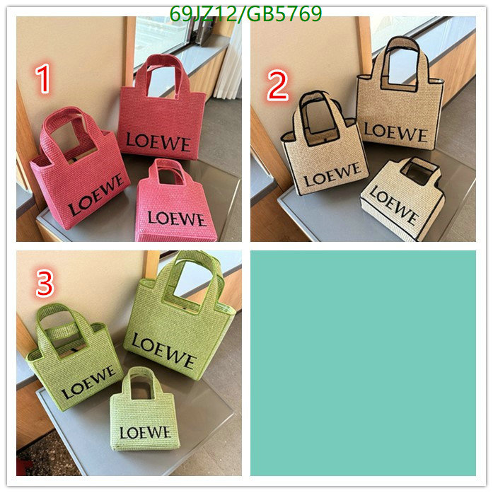 Loewe Bag-(4A)-Handbag- Code: GB5769