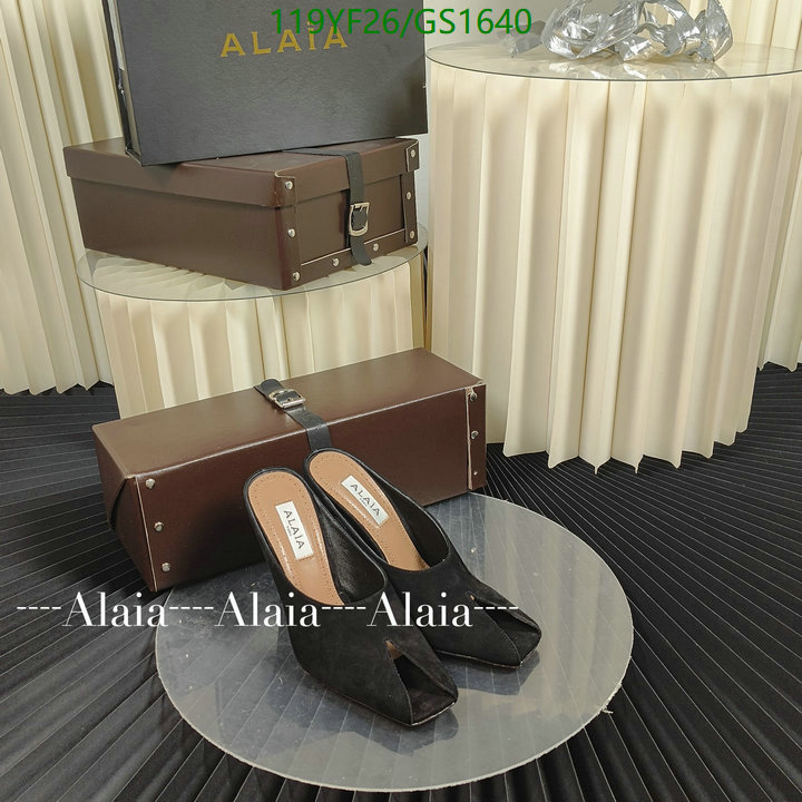 Women Shoes-ALAIA Code: GC1640 $: 119USD