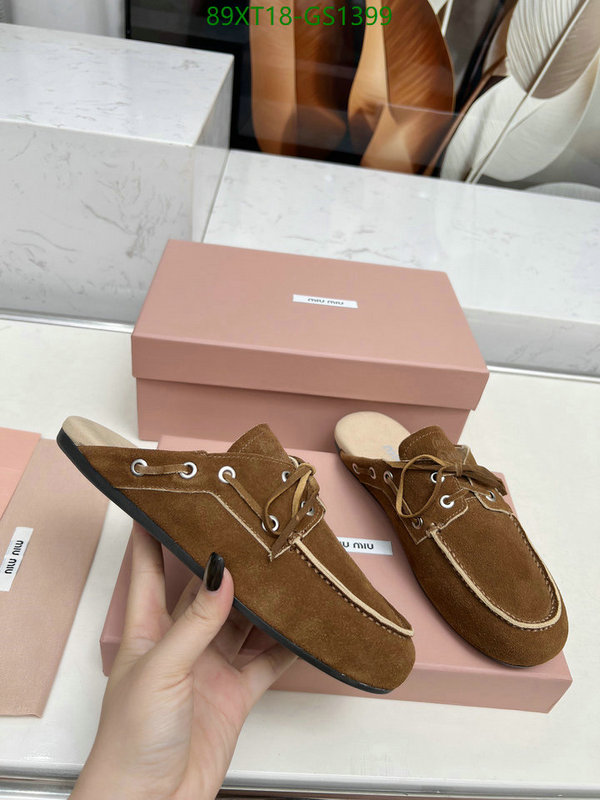 Women Shoes-Miu Miu Code: GS1399 $: 89USD