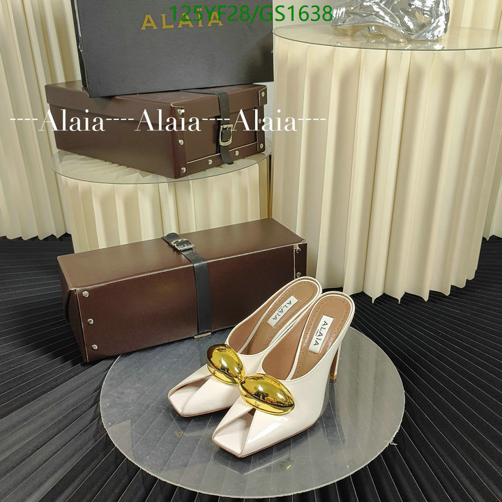 Women Shoes-ALAIA Code: GS1638 $: 125USD