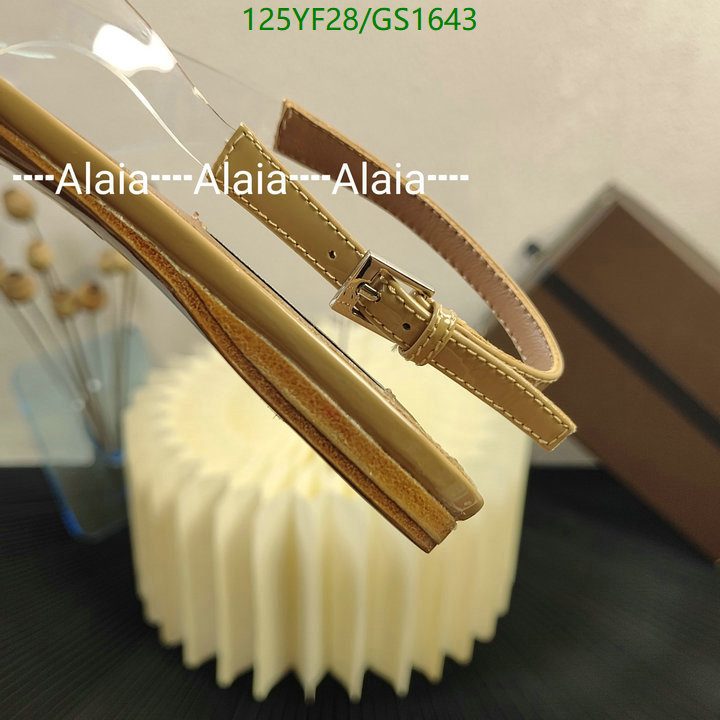 Women Shoes-ALAIA Code: GS1643 $: 125USD
