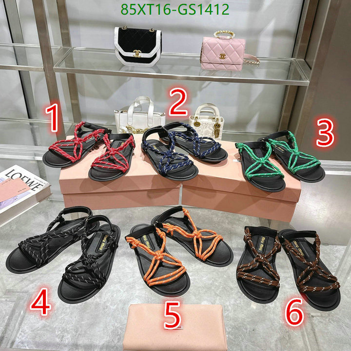 Women Shoes-Miu Miu Code: GS1412 $: 85USD