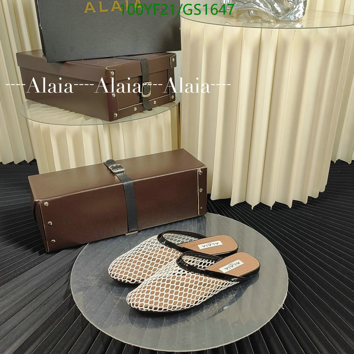 Women Shoes-ALAIA Code: GC1647 $: 100USD