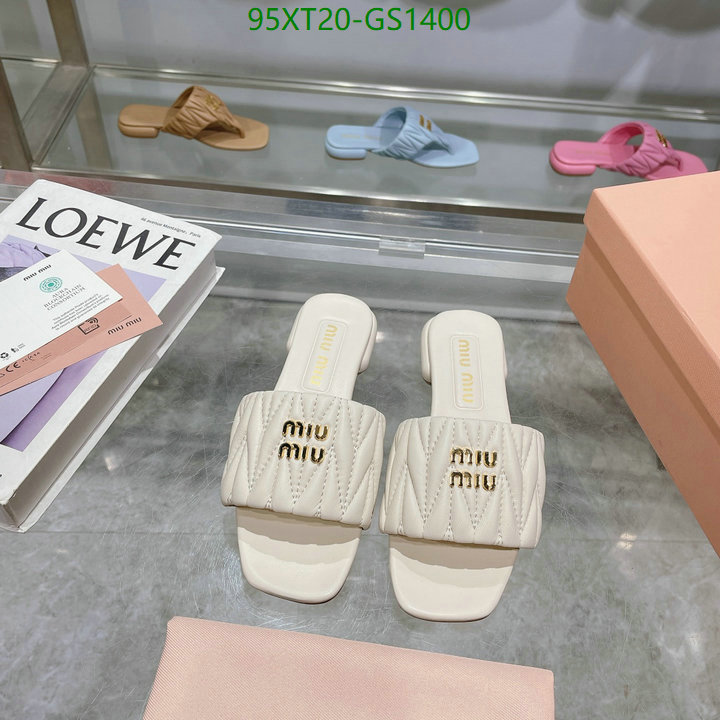 Women Shoes-Miu Miu Code: GS1400 $: 95USD
