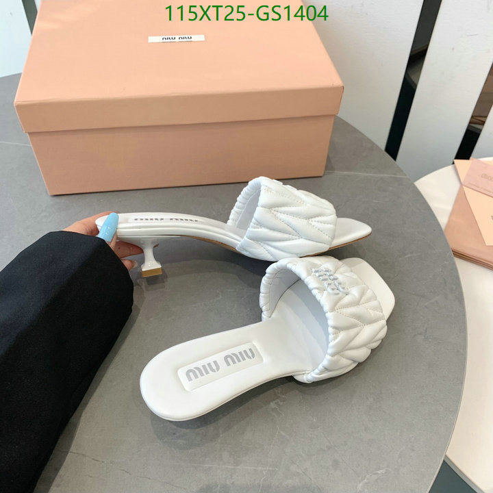 Women Shoes-Miu Miu Code: GS1404 $: 115USD