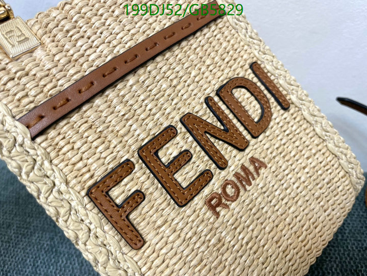 Fendi Bag-(Mirror)-Handbag- Code: GB5829 $: 199USD