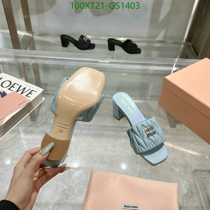 Women Shoes-Miu Miu Code: GS1403 $: 100USD