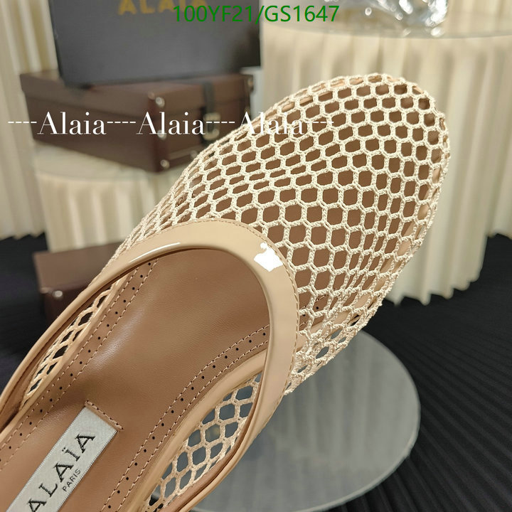 Women Shoes-ALAIA Code: GC1647 $: 100USD