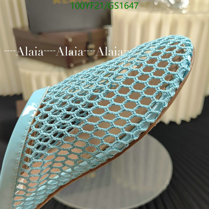 Women Shoes-ALAIA Code: GC1647 $: 100USD