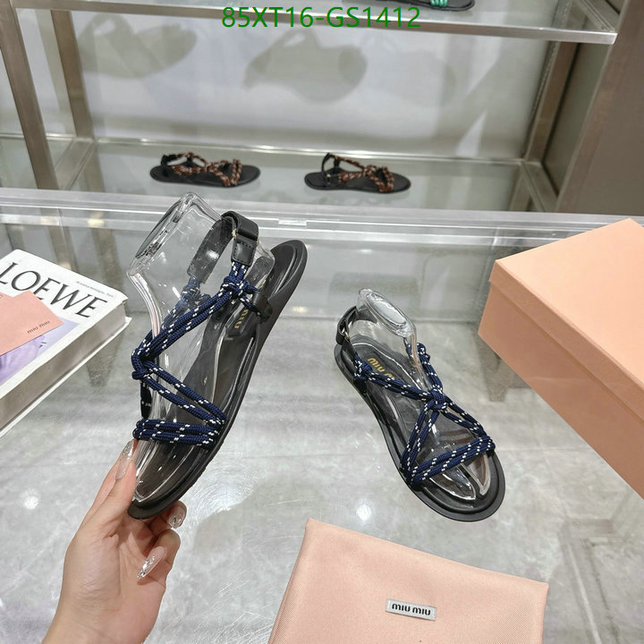 Women Shoes-Miu Miu Code: GS1412 $: 85USD